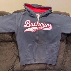 Scarlet & Gray Sweat Jacket